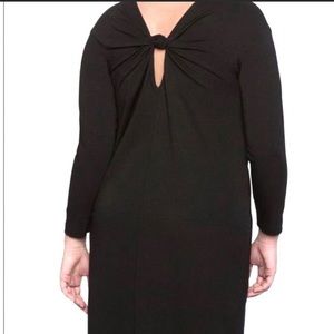 Eloquii Knot Back Dress